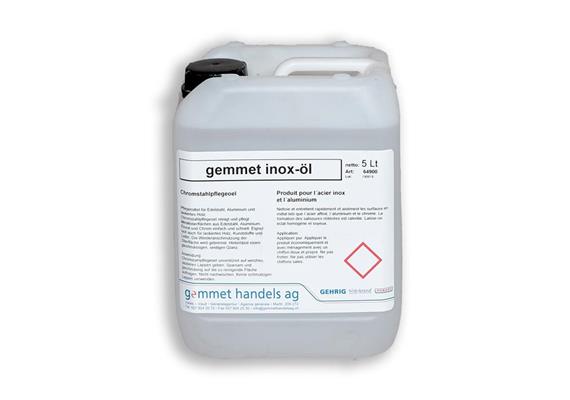 gemmet clean inox-öl, 5kg